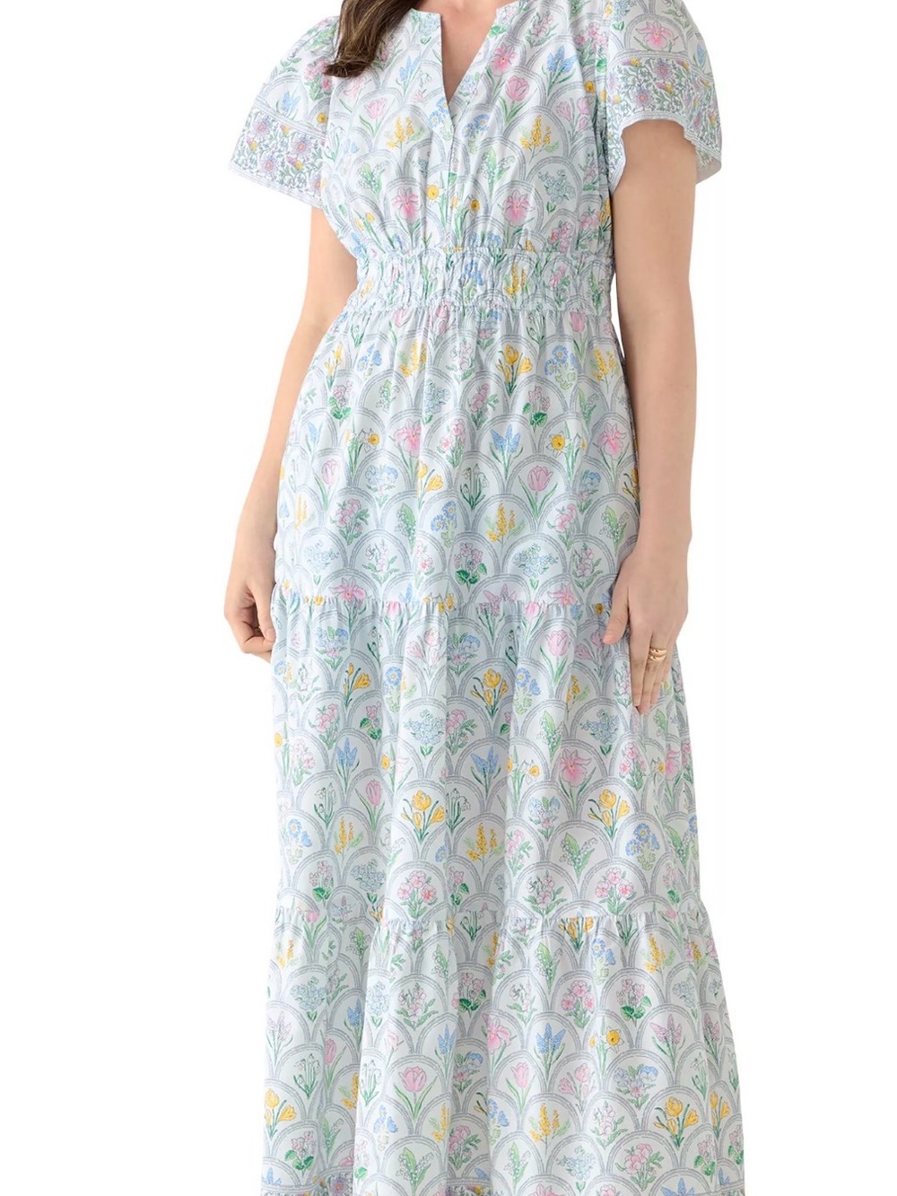 Crown & Ivy Floral Maxi Dress | Size Medium